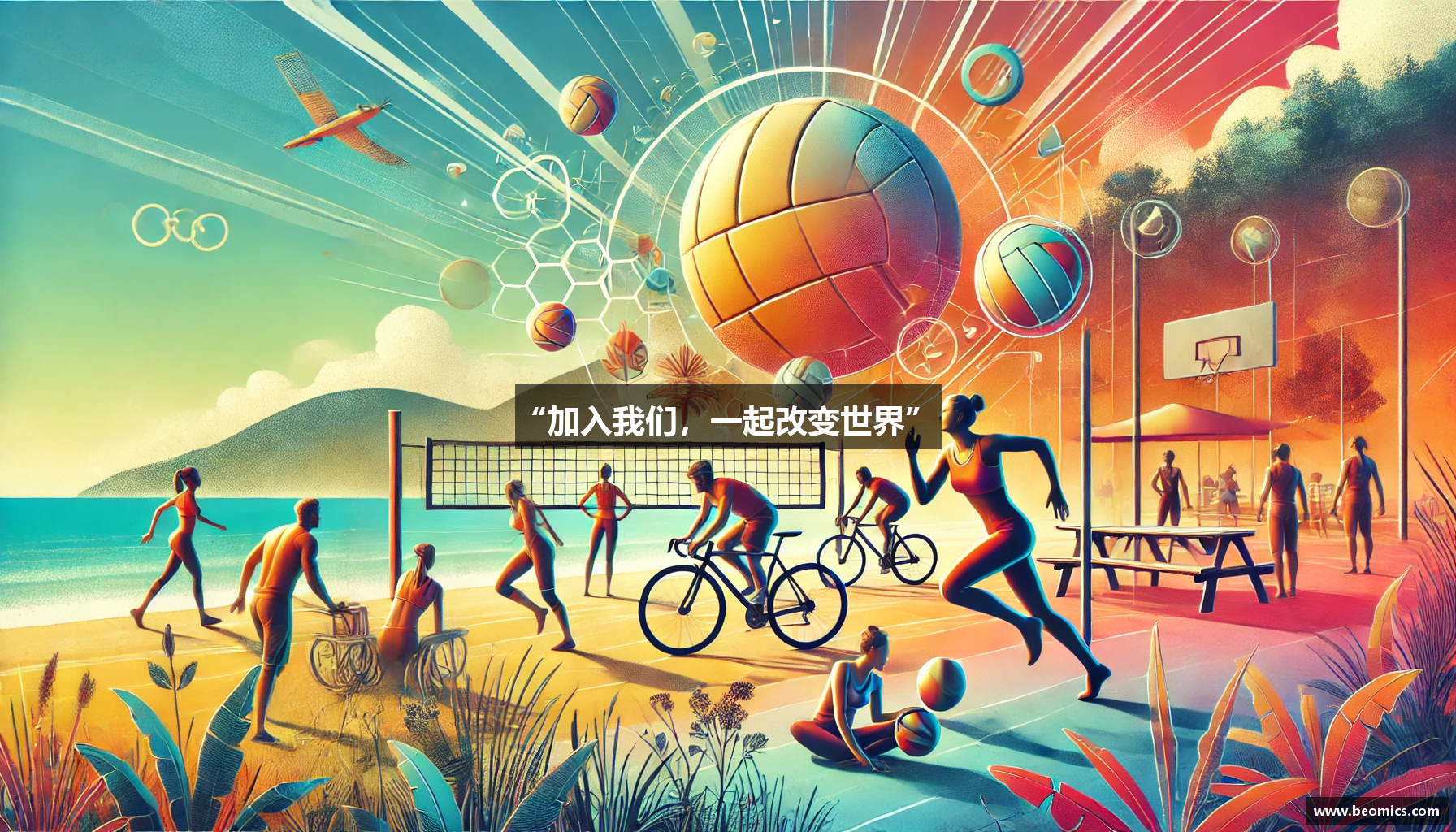 “加入我们，一起改变世界”  